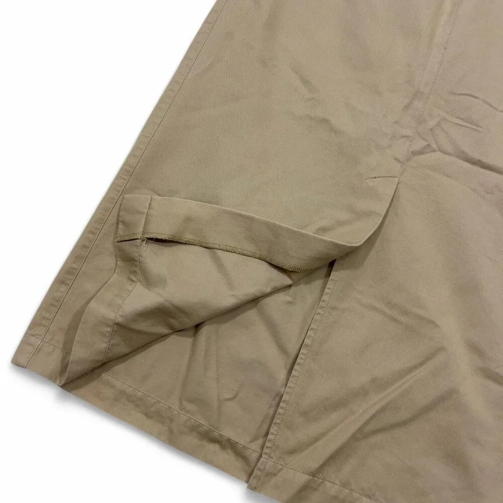 Vintage Y2K Liz Claiborne Sport Cargo Tan Maxi Skirt Size‎ 6